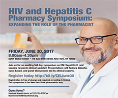 HIV and Hepatitis C Symposium: Expanding the Role of the Pharmacist